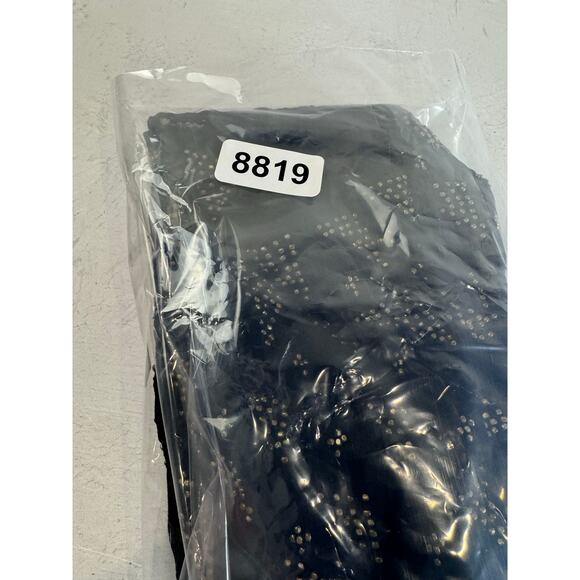 Joie Black Gold Beaded Silk Mini Skirt XS Night Out Party NYE - Picture 9 of 9